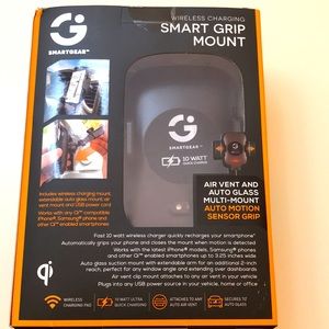 Smart Gear Wireless Charging Smart Grip Mount for Smartphone